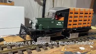Bachmann LS Railcar with Soundtraxx Blunami 2200 Installed 
