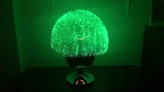 Fantasia Sunburst fiber optic lamp
