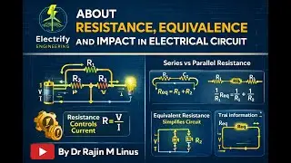 2. About Resistance and Equivalent with Analogy By Dr Rajin M Linus