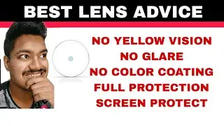 No yellow vision lens | Zero glare eyewear lens | Mobile protection lens | Screen protection glasses