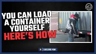 Self Load a Storage Container on a trailer for delivery &mdash; Part 1 &mdash;