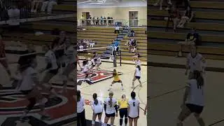 🏐🔥 FINAL POINT: BVU Volleyball Defeats Grinnell in Five Sets #shorts