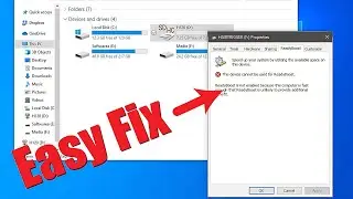 How to fix readyboost is not enabled because this computer is fast enough