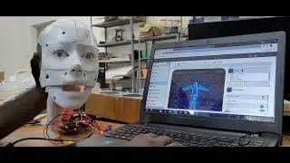 InMoov robot talking with gpt3