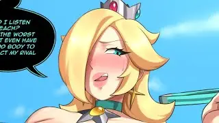 Rosalina gets into trouble | Mario Bros Comic Dub | Rosalina VS Wario