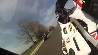 Mike Spike Edwards races Nancy - Croft CRMC Yamaha FZ600 restoration project motorcycle racing