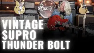 Vintage 1960s Supro Thunder Bolt Amplifier | Doug Kees at Brown's Guitar Mill