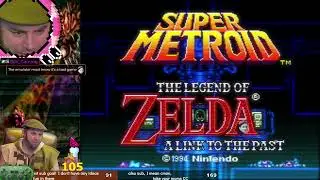 Quad Randomizer First look - Super Metroid, Metroid 1, Zelda 1, ALttP mixed randomizer.