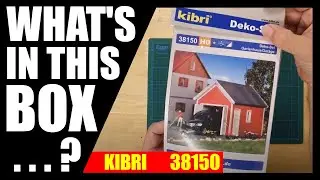 537 - Kibri 38150 One-Car Garage Kit - HO Gauge