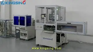 Fully Automatic Ribbon Cable Crimping Tinning and Housing Insertion Machine