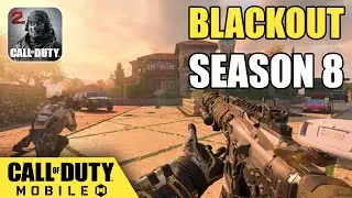 BLACKOUT MAP GAMEPLAY! | COD MOBILE | SEASON 8 UPDATE NEW MAP
