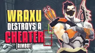 Wraxu DESTROYS an Aimbot CHEATER with Hanzo 🔥 | Overwatch Gameplay SEASON 19