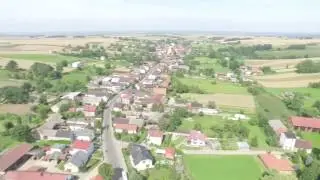 Gmina Cisek z drona - Łany