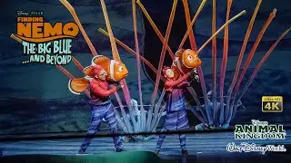 Finding Nemo - The Big Blue&hellip; and Beyond! Full Show 4K Disney's Animal Kingdom 2022 07 06