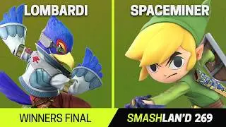 SmashLAN'd 269 Winners Final - Lombardi (Falco) vs SpaceMiner (Toon Link) - SSBU Tournament