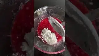 How To Make Raspberry Boba 🥤 Tiktok @aestheticfood  #Shorts