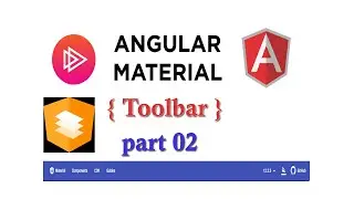 02 Angular Material tutorial for beginners, Angular Toolbar example, Angular with testycodeiz 🖥