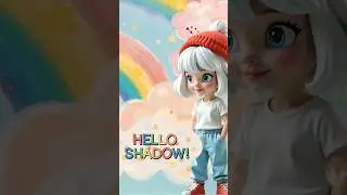 🎵 Hello, Shadow! | Song About Feelings for Kids #Shorts #emotionallearning  #emotionalstory