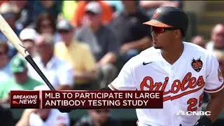Coronavirus: MLB to participate in large antibody testing study