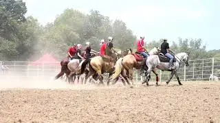 Silver Spurs Drill Team at The Pilgrim Hills Trail Ride
