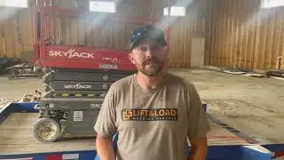 Skyjack Indoor Scissor Lift | Lift & Load Machine Rentals
