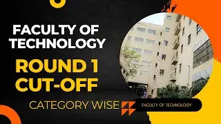 ROUND 1 CUT-OFF FACULTY OF TECHNOLOGY | DU B.TECH