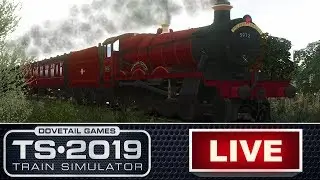 Train Simulator 2019 - Hogwarts Express (LIVE!)