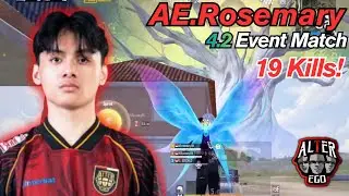 PUBG Mobile Indonesia : AE.Rosemary 4.2 Event Full Match🔥