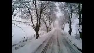 Lachau sous la neige