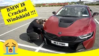 Трещина на лобовом стекле BMW I8. Обязательно посмотрите, если собираетесь покупать BMW I8!!!