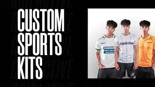 Custom Sports Kits | Personalised Teamwear | GripActive UK