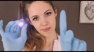ASMR Eye Exam - Optical Cranial Nerve Exam