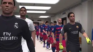 PES 2016 PC Gameplay ‐ Barcelona vs Real Madrid