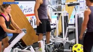 Myprotein ambassador Kirk Miller at Total Fitness Wilmslow   Optimised German Volume training 1