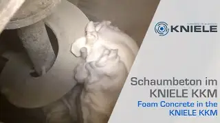 KNIELE Konusmischer KKM - Herstellung von Schaumbeton / Mixing Foam concrete