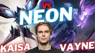 NEON | KAISA VS VAYNE | ADC GAMEPLAY | Patch 14.20 / Season 14 | #LeagueofLegends
