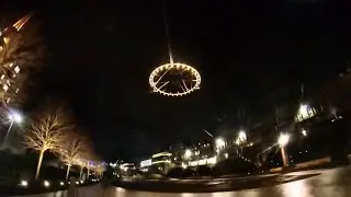 A city centre Christmas present (Union Terrace Gardens by night)
