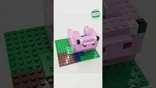 LEGO Minecraft 21268 - The Baby Pig House  #lego #asmr #asmrvideo #minecraft