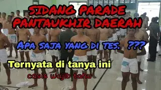 Tes Parade atau Pantaukhir daerah