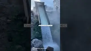 Kusatsu Onsen Hot Spring #onsen #hotspring #shorts #travel #japan #weekend #hot #water #bath