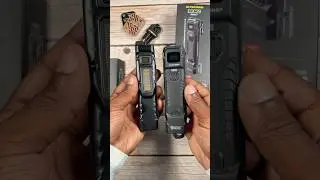 Comparing the edc29 with a Temu clone #flashlight #temu #casio #edc #tools #amazon #torch #light