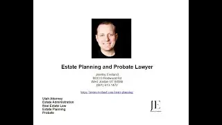 Spanish Fork UT Probate Attorney Jeremy Eveland