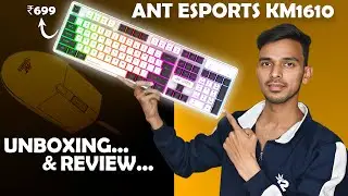 Ant Esports KM1610 LED Keyboard and Mouse Combo Review &ndash; Worth ₹699?
