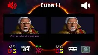[OVM] Dune II (mt32-pi, General MIDI vs ESS1868F)