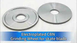 Premium Electroplated CBN Grinding Wheel for Skate Blades | Precision & Efficiency ⛸️
