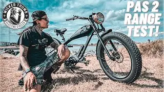 WICKED THUMB McQueen 750 Destroyer E-Bike Pedal Assist 2 Range Test + Guest Appearances!
