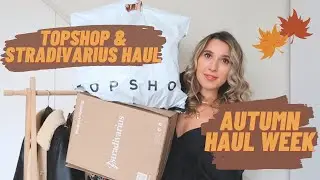 AUTUMN HAUL WEEK 2020 🍂  / TOPSHOP & STRADIVARIUS TRY ON HAUL / DAY 5 / GEMMA TALBOT