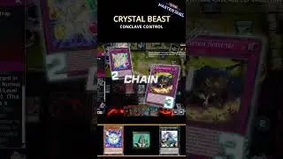 Crystal Beast Combo - Conclave Control Yugioh! Master Duel Ranked #yugioh #crystal #beasts #遊戯王