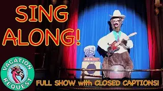 NEW Country Bear Musical Jamboree at Magic Kingdom 4K multicam Full Show! Sing along!