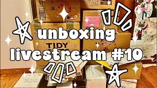 🔴📦Sunset Sara's Unboxing Livestream #10📦🔴